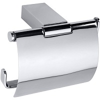 135012012 Держатель VIA  для туалетной бумаги с крышкой 130*95*90 mm.хром