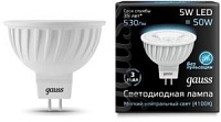 101505205 Лампа Gauss LED MR16 GU5.3 5W 4100K