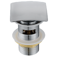 WBT-115 ELGHANSA  Донный клапан 1 1/4" для раковины (без переливом) Click-Clack, 