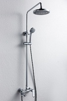 F6125183CP-A2 Душевая колонна со смесителем для ванны (Хром) Bravat Opal R