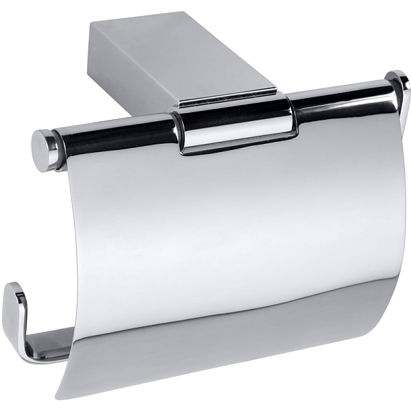 135012012 Держатель VIA  для туалетной бумаги с крышкой 130*95*90 mm.хром