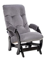Кресло-качалка Модель 68 (Leset Футура) Венге, ткань Verona Antrazite Grey